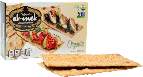 Organic Plant Based Whole Wheat Sesame Cracker