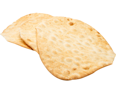 Round Cracker Bread White No Sesame Seed