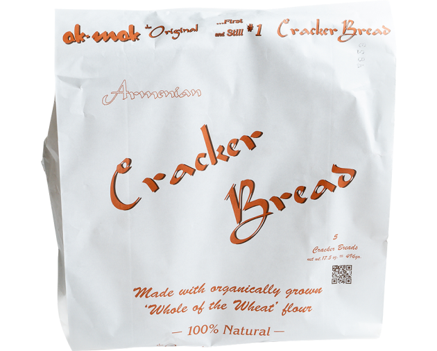Round Cracker Bread Whole Wheat